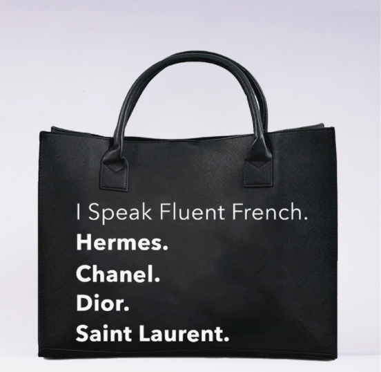 Fluent French Tote